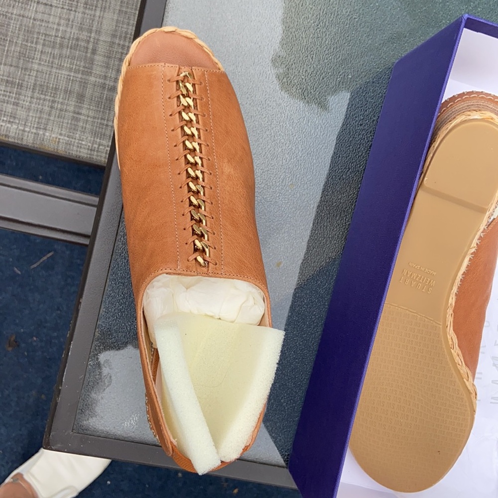 Stuart Weitzman 8.5 sandal. Paid $365. - Picture 6 of 7